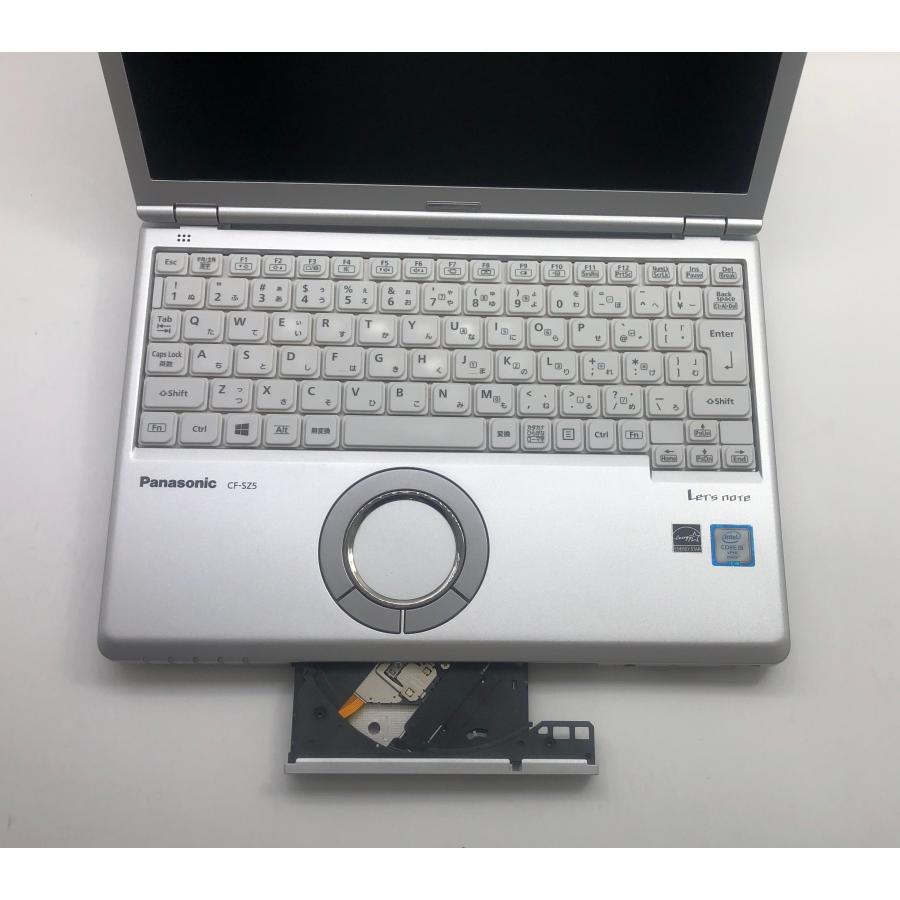 中古ノートパソコン windows11 ノートPC 【Panasonic CF-SZ5】Core i5-6300U SSD 128GB 12.1型  DVD WIFI HDMI カメラ MS Office2021 or WPSオフイス｜pronet｜02