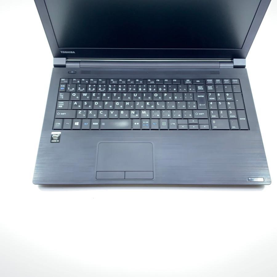 ノートパソコン 中古パソコン MicrosoftOffice2019 [東芝 B35/R] HDD500GB [SSD可] メモリ8GB Windows10 Core i3-5005U 15.6型 Dynabook Saltellite｜pronet｜02