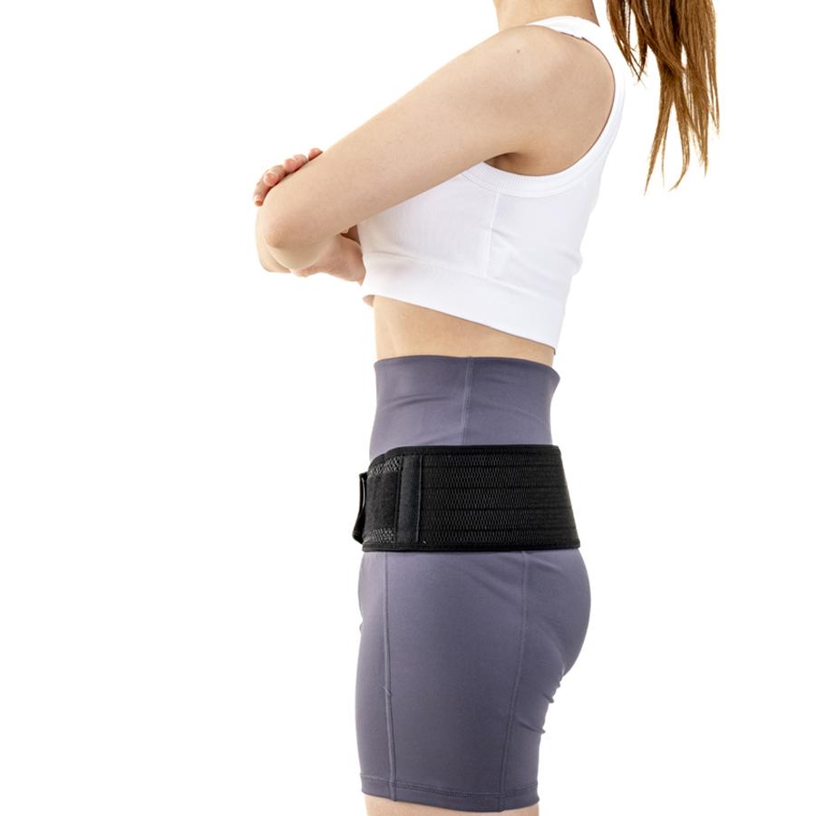 スリム仙骨ベルト 腰痛ベルト 細幅 コルセット 骨盤補正 産後ケア