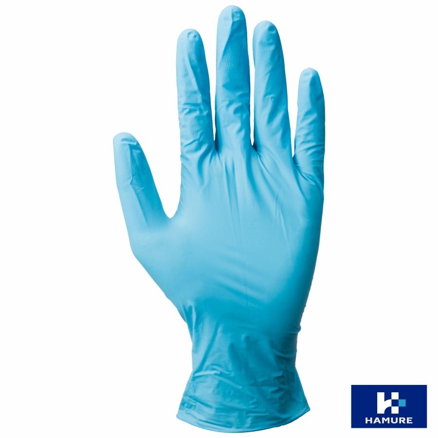 二トリルディスポ パウダー付 981 手袋 使い捨て手袋 ハミューレ Hamure 981 機能性アパレルショップ Hamure 通販 Yahoo ショッピング