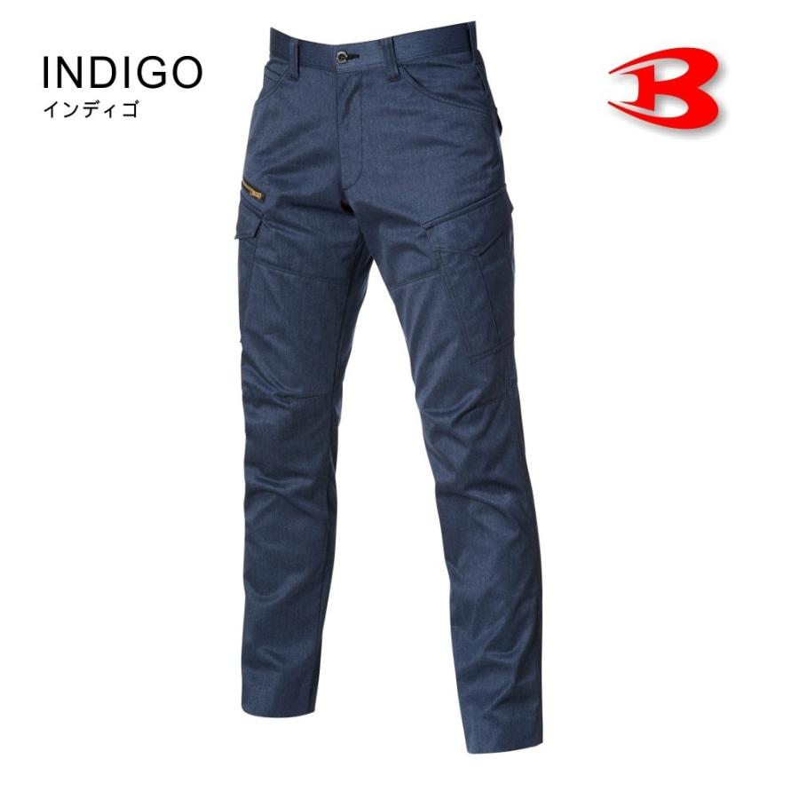 BURTLE バートル ノータックカーゴパンツ 1702 年間 作業服 ワーク