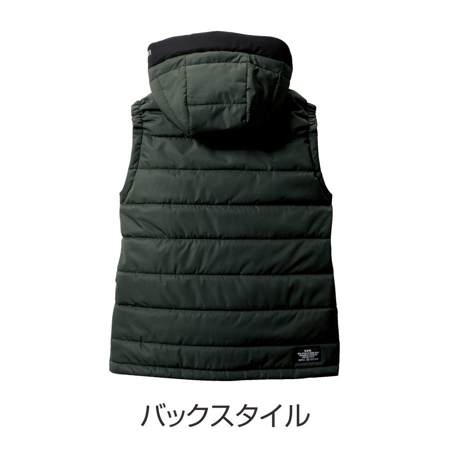 BURTLE（バートル） 防寒フーディーベスト 5034 メンズ 防風 撥水