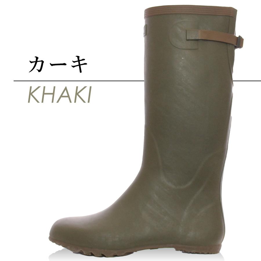 HUNTER レインブーツ　カーキ 長靴 箱付き 箱付き HUNTER レインブーツ☆22センチ ツートンカラー 即発送し