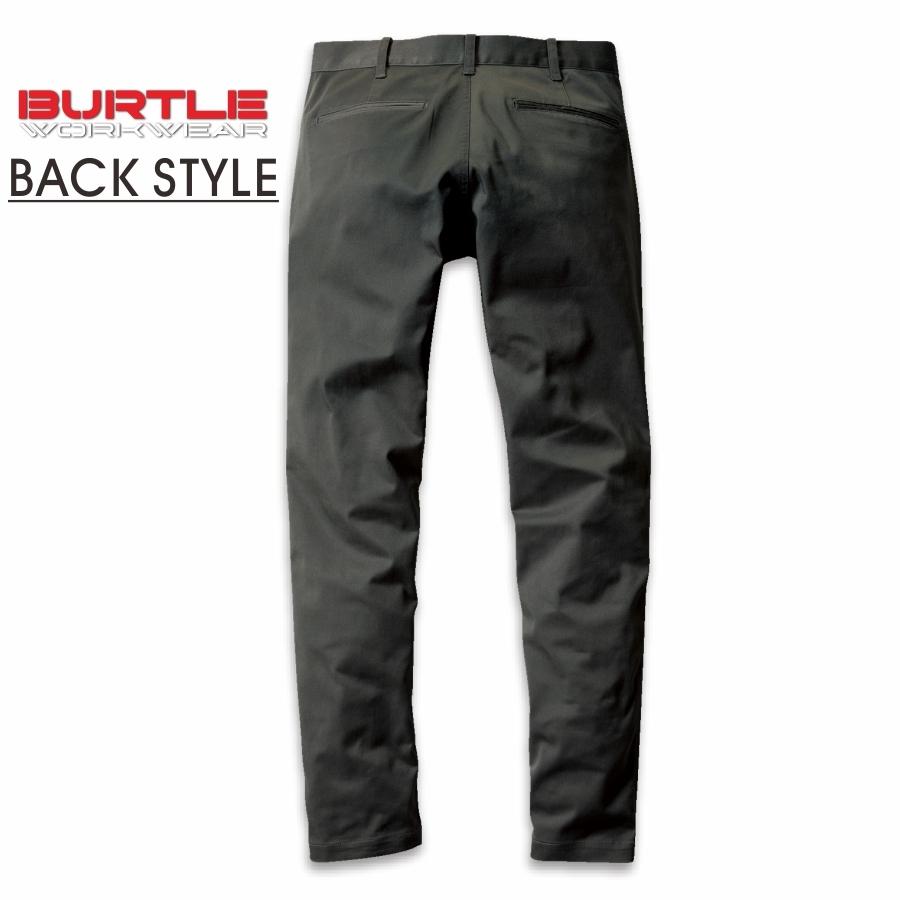 BURTLE バートル クレイジーストレッチチノパンツ 663 上下別売り ワークパンツ 作業ズボン メンズ 作業服 作業着 プロノ｜prono-webstore｜07