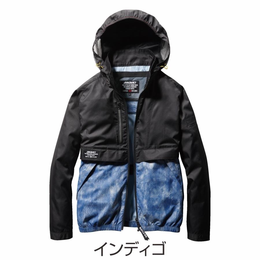 バートル　BURTLE エアクラフト17ＶAIRCRAFT 空調服 バートル BUTLE エアークラフト長袖ブルゾント(ファンなし