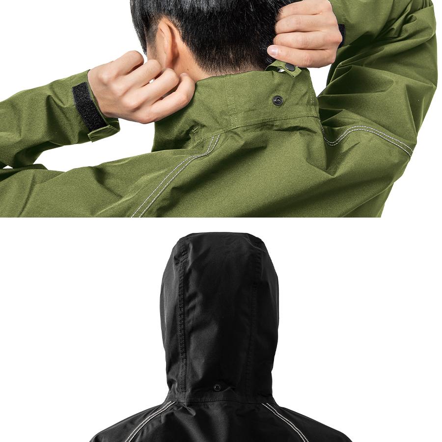 MAKKU マック フォーシーズンレインスーツ AS-933 上下組 カッパ