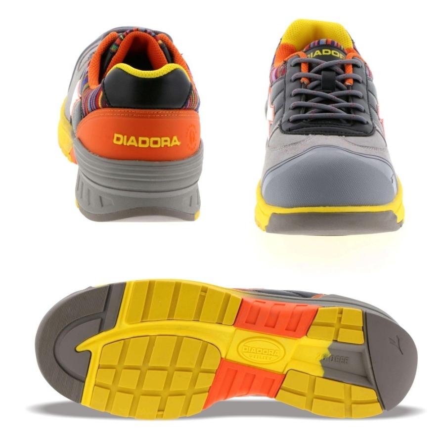 DIADORA オレンジ TryAnt 26cm （安全靴 セーフティシューズ） DIADORA オレンジ ハイカット安全靴 26.5cm - メルカリ