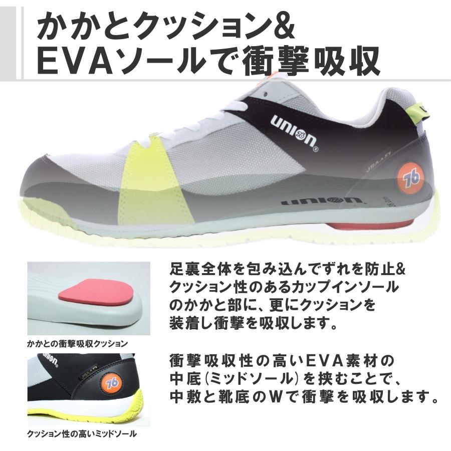UNION76(ナナロク)」JSAA A種認定 通気メッシュ&クッション