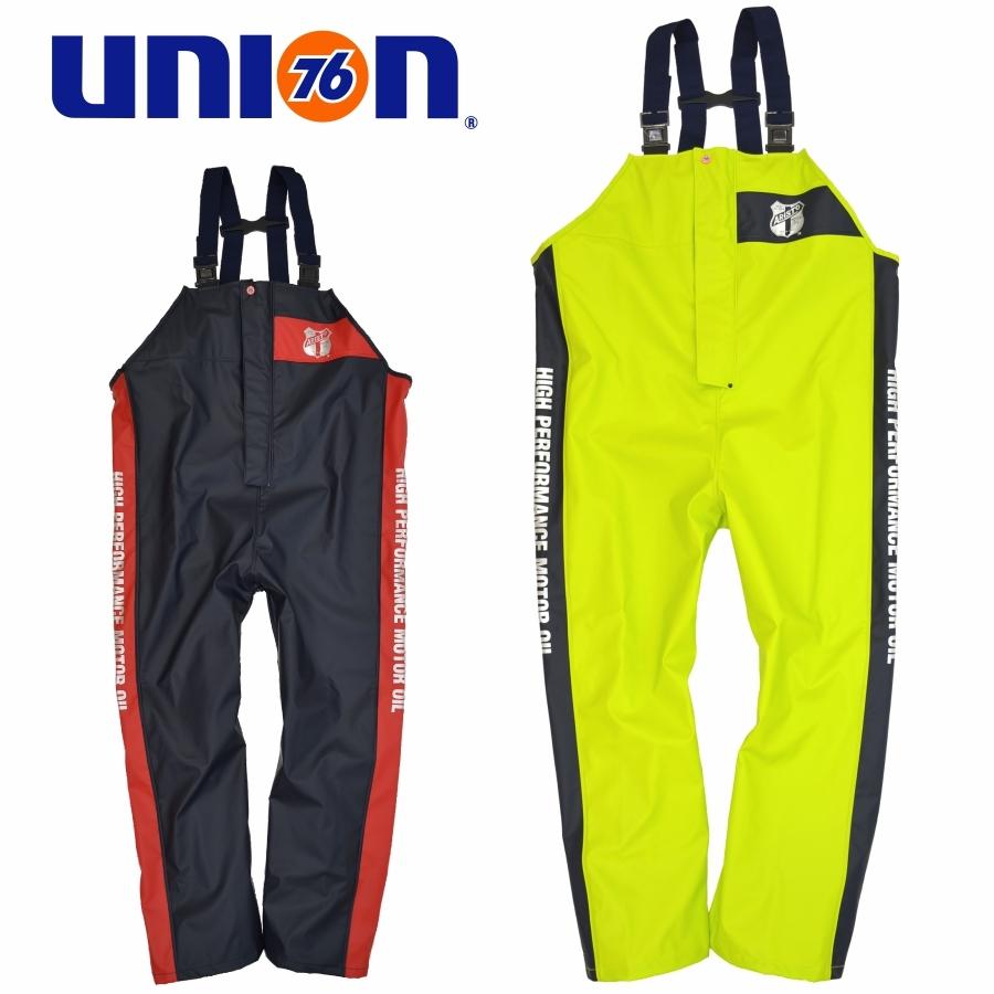 【上下別売】「UNION76（ナナロク）」本格水産用ＰＵレインサロペット/No.76-MS156 カッパ レインパンツ 漁 釣り｜prono-webstore