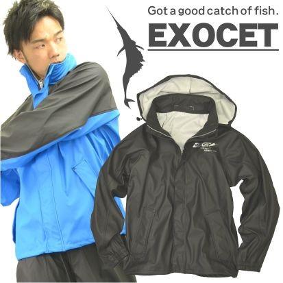 上下別売 4L-5L エグゾゼ ウレタンストレッチレインジャケット F