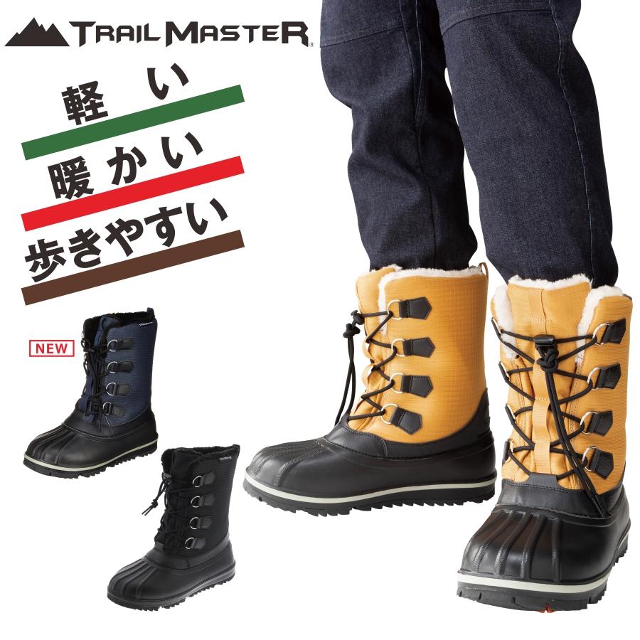 Trail Master メンズ ウィンターブーツ トレイルマスター Tr 034 防寒 靴 スノーブーツ 防水 冬靴 アシックス商事 Tr 034 プロノ ウェブストア 通販 Yahoo ショッピング