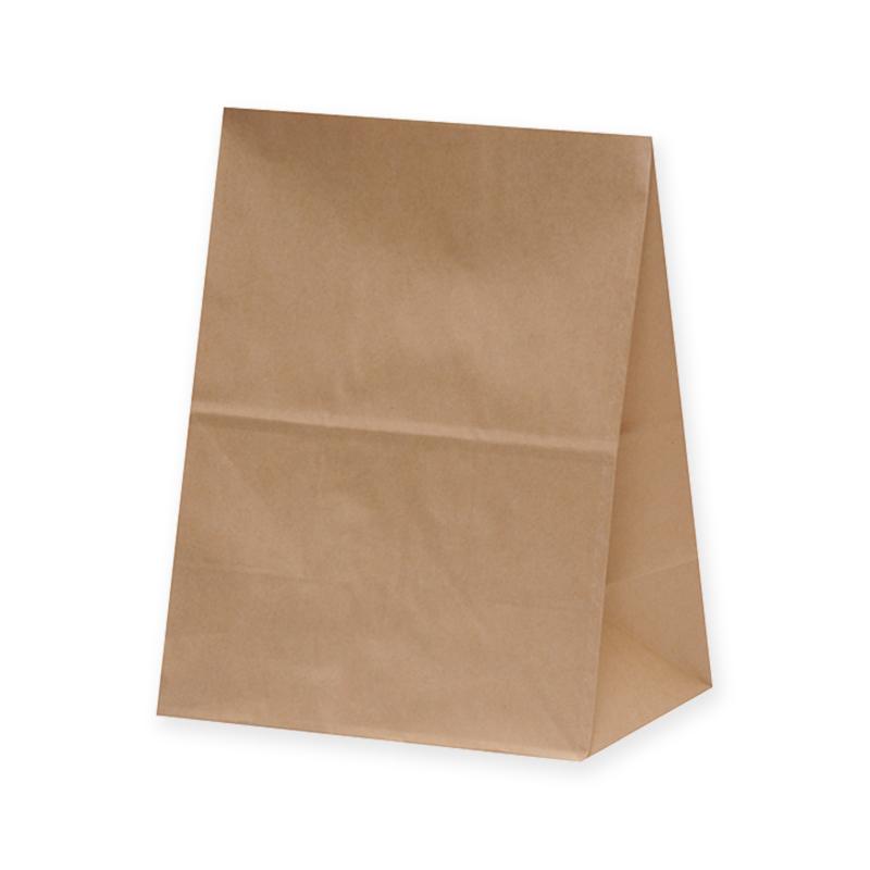 パックタケヤマ 紙袋 角底袋 XZTT0396 ハイバッグ H500未晒無地 210