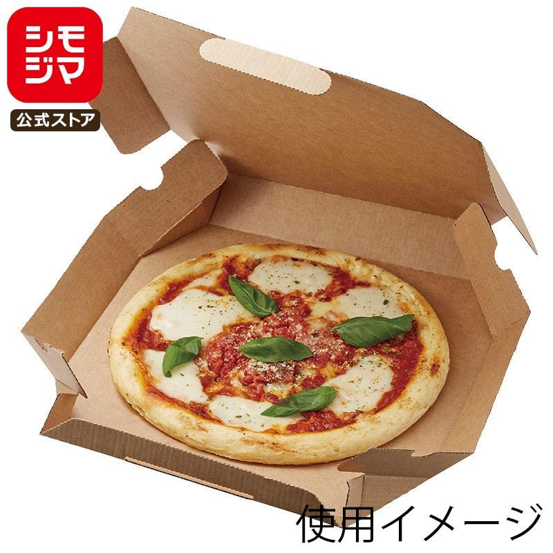 シモジマ ☆爆買☆ピザ箱 ピザボックス 食品容器 10インチ 未晒無地 25