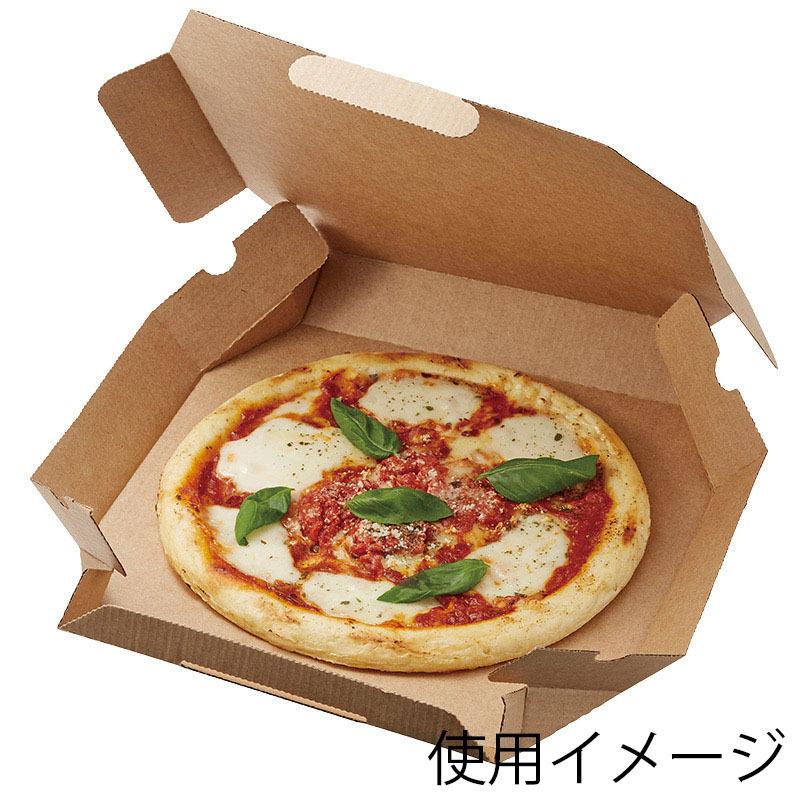 シモジマ ☆爆買☆ピザ箱 ピザボックス 食品容器 10インチ 未晒無地 25