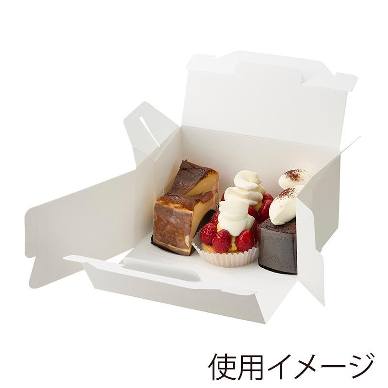 HEIKO（ヘイコー） 食品箱 取っ手付き スリム エコ キャリー ケーキ箱