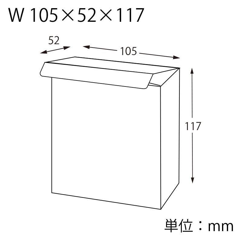 HEIKO（ヘイコー） 透明箱 ギフトボックス クリスタルBOX 10個入 W 105