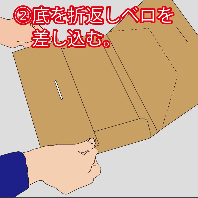 発送用 段ボール A4用 10枚 梱包 資材 A4-H25 シモジマ HEIKO｜propack-kappa1｜04