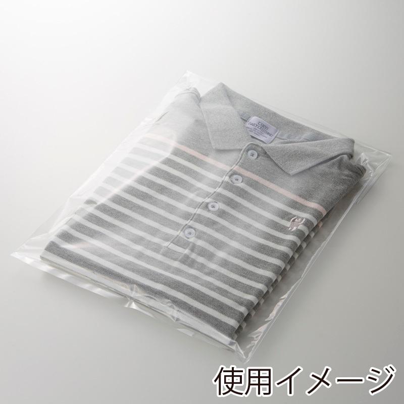 OPP袋 透明袋 Yシャツ 通気性あり 100枚入 クリスタルパック 厚0.03×幅280×高450mm シモジマ HEIKO F 28-45｜propack-kappa1｜02