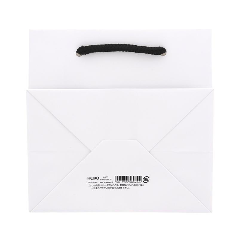 シモジマ HEIKO 紙袋 手提げ紙袋 ブライトバッグ MW 白(MT) 幅 シモジマ HEIKO 紙袋 手提げ紙袋 ブライトバッグ MW 白(MT) 幅