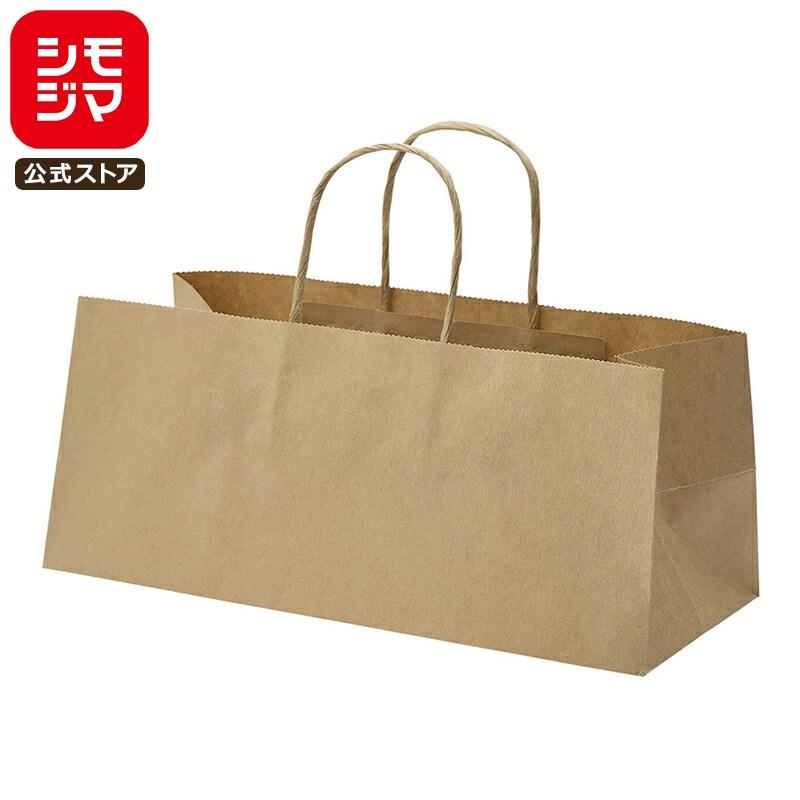 HEIKO（ヘイコー） 紙袋 手提げ紙袋 オブロングバッグ 29-12 未晒無地