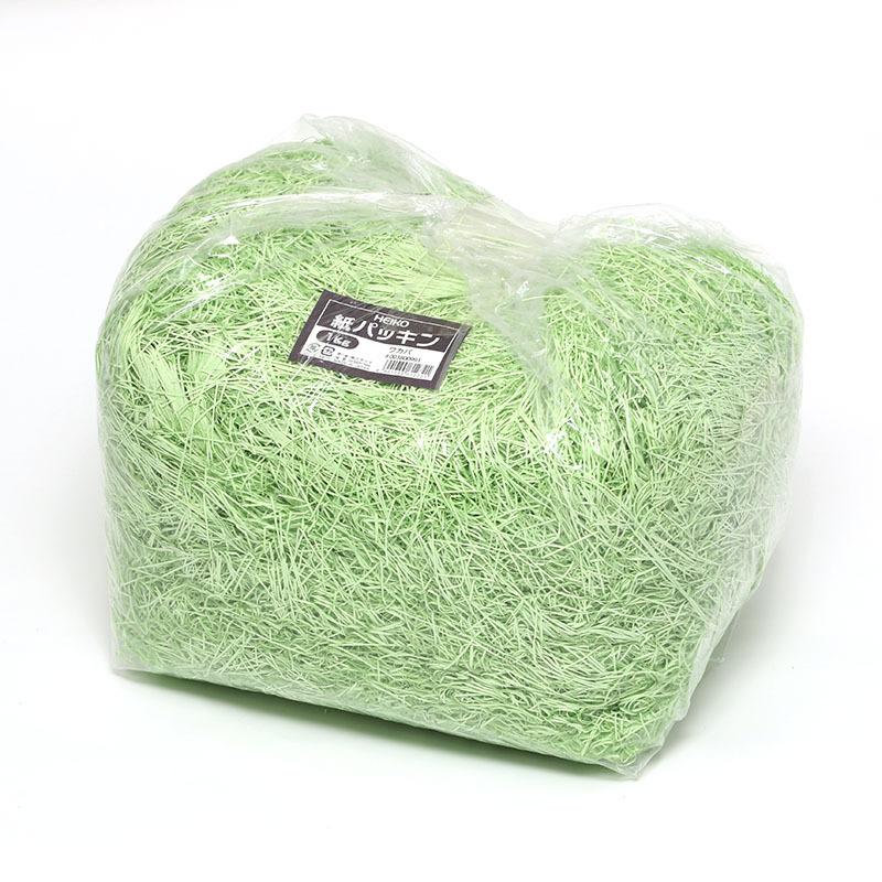 HEIKO（ヘイコー） 緩衝材 紙パッキン 業務用 1kg ワカバ 緑 シモジマ