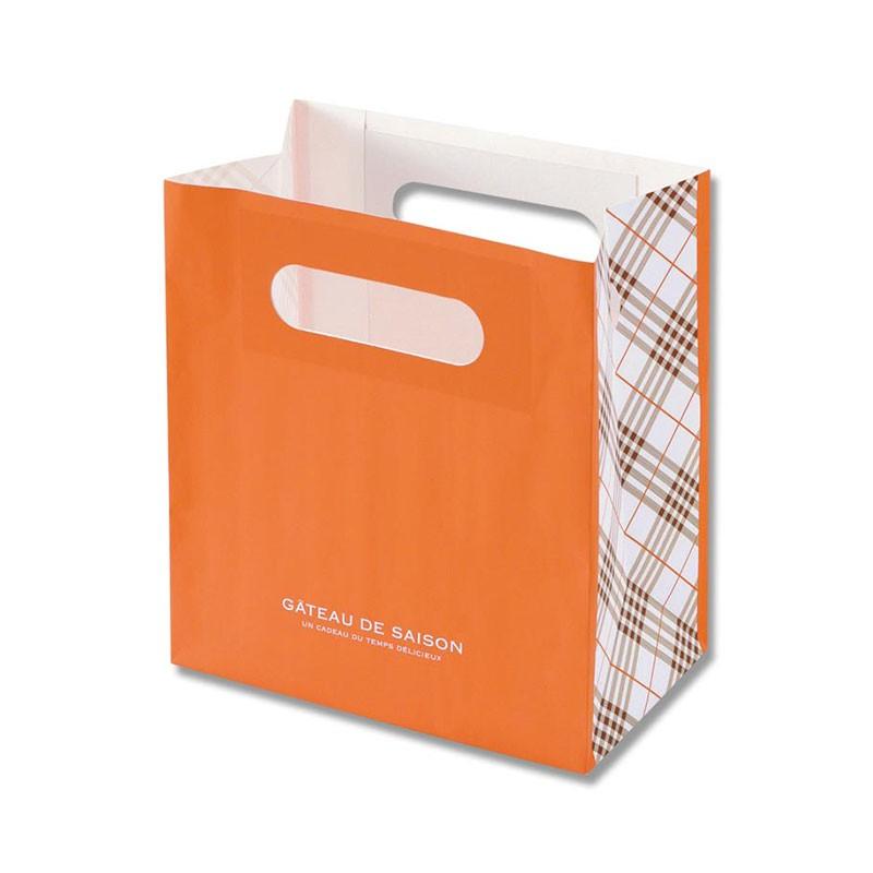 紙袋 角底手提げ袋 ベビーバッグ 小 バリー 幅160×マチ90×高180mm 25枚