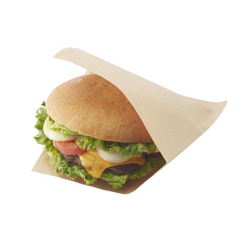 22春夏新作 バーガー袋 22 未晒無地 100枚ポリ入 Discoversvg Com