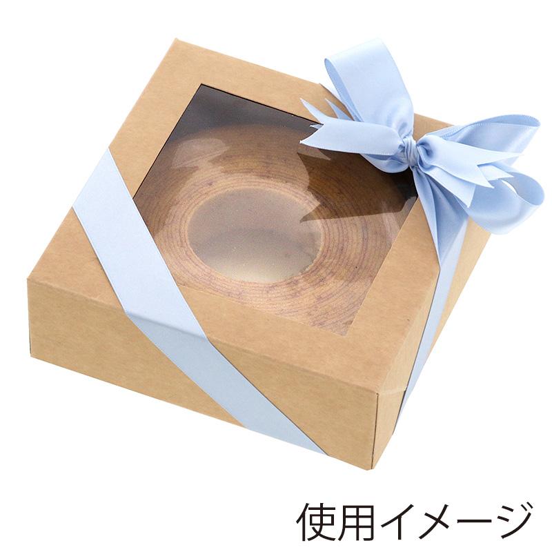 HEIKO（ヘイコー） 窓付き ランチボックス 16-16 未晒無地 10枚 惣菜