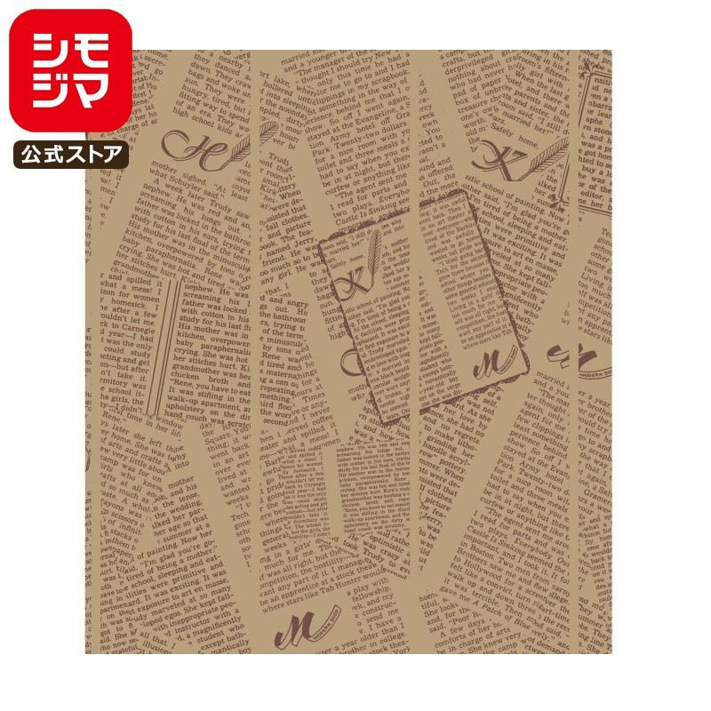 HEIKO（ヘイコー） ワックスペーパーフェザーイニシャル 茶 21.8-25