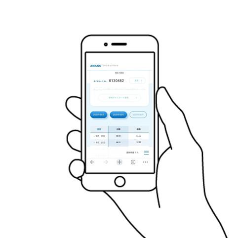 アマノ（AMANO） 時間集計 タイムレコーダー MX-1000 1台 : シモジマ