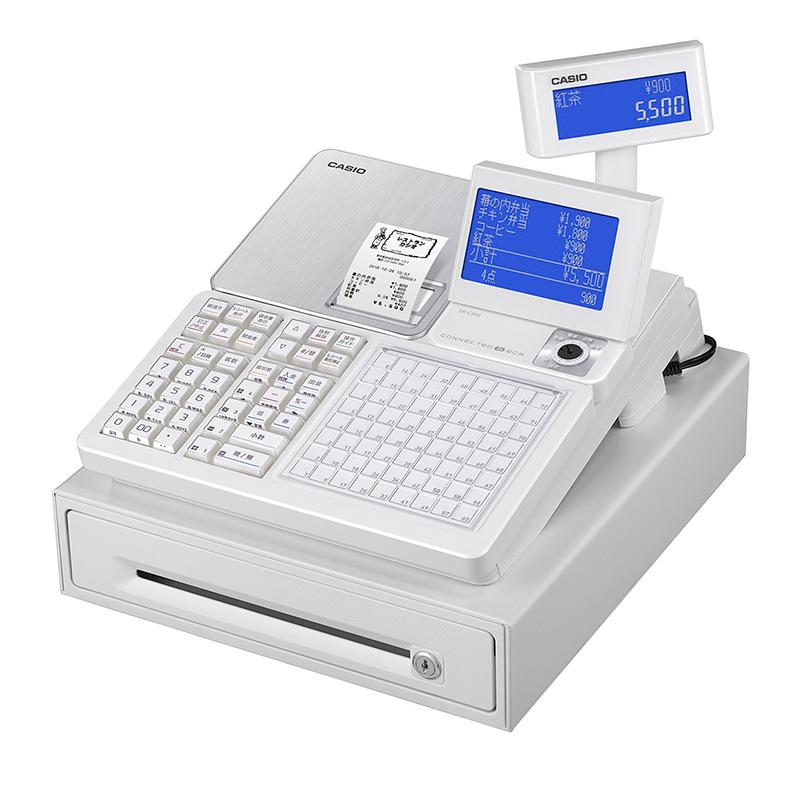CASIO カシオ 電子レジスター TK-110 Amazon | カシオ レジスター 4部門 小型ドロア TK-110