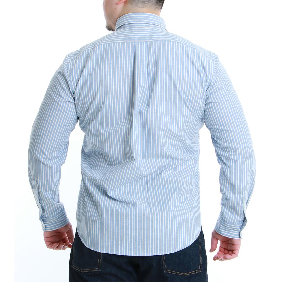 ストライプダンガリーボタンダウンシャツ | PROPAGANDA | 03