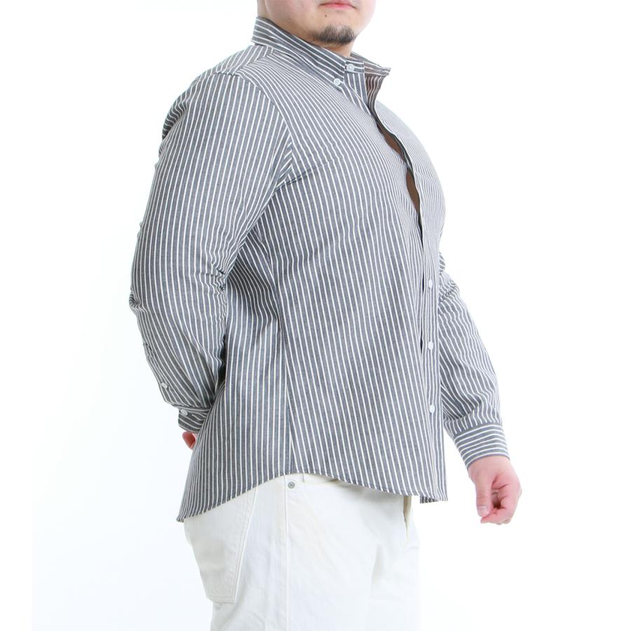 ストライプダンガリーボタンダウンシャツ | PROPAGANDA | 06