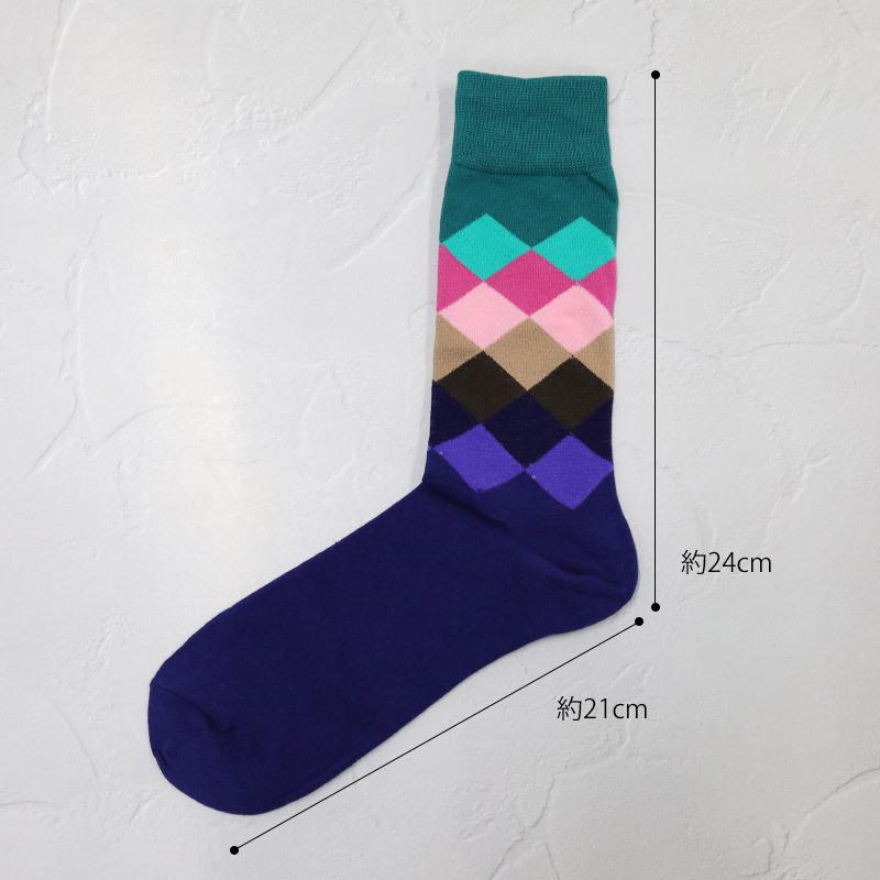 靴下 メンズ 男性用 くつ下 ソックス くつした 派手 カラフル 総柄