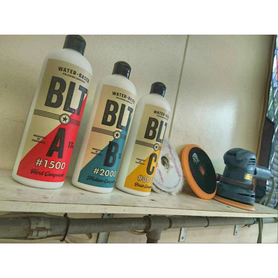 FunCruise BLT-B 980ml】 コンパウンド 車 キズ消し 淡色仕上げ 簡単
