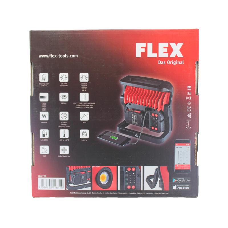 【FLEX DWL2500】 コードレスLEDライト Bluetooth搭載 洗車 ディテイリング DIY カー用品 車用品 カーメンテナンス BULLET |  | 06