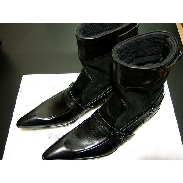 TORNADO MART（トルネードマート） ブーツ S レザー 本革 黒 新品 0512