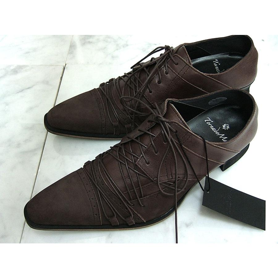 トルネードマート 黒 ビジネスシューズ S TORNADO MART（トルネードマート） シューズ S レザー 本革 茶 新品