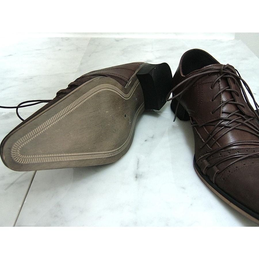 トルネードマート バイカラーシューズ S レザー 本革 白 茶 トルネードマート バイカラーシューズ S レザー 本革 白 茶 メンズ