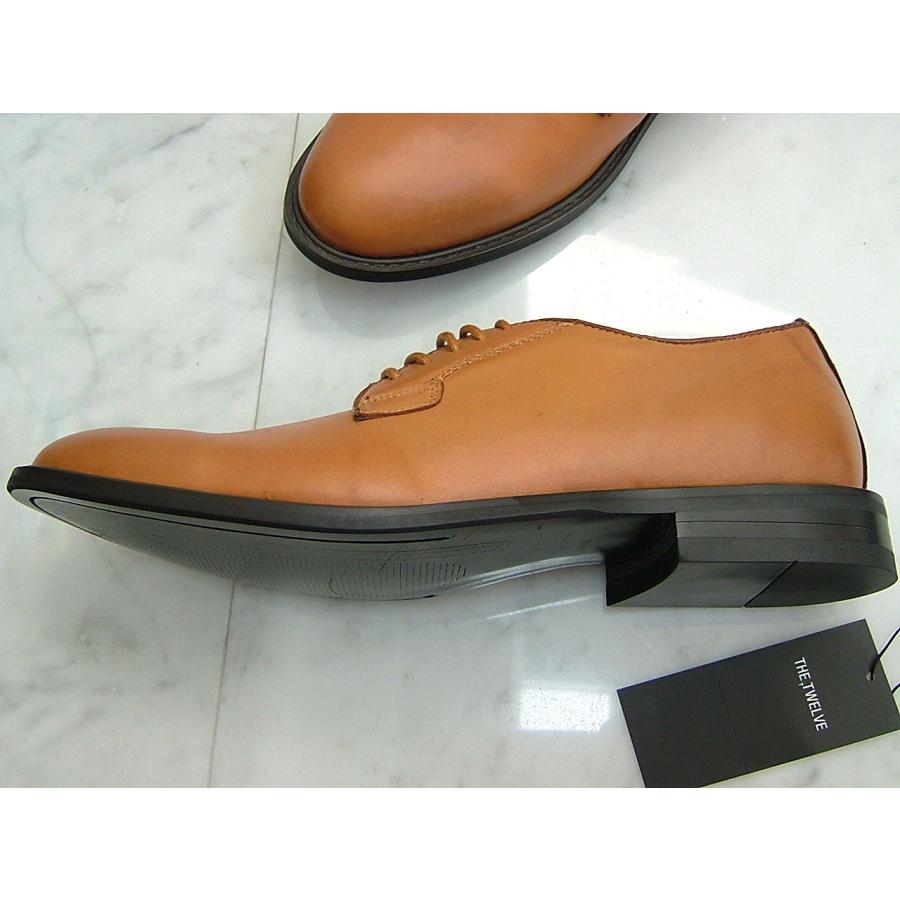 【アウトレット品】 THE TWELVE ザ・トゥエルヴ シューズ L 43 レザー 本革 茶 新品 【2234471818】(12999円)