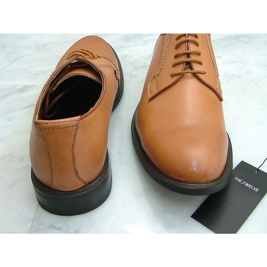 【アウトレット品】 THE TWELVE ザ・トゥエルヴ シューズ L 43 レザー 本革 茶 新品 【2234471818】(12999円)