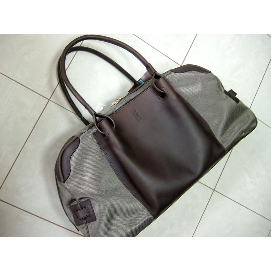 リンク 輪怐 LIN-KU バッグ ボストン レザー 本革 茶 新品 : PROX