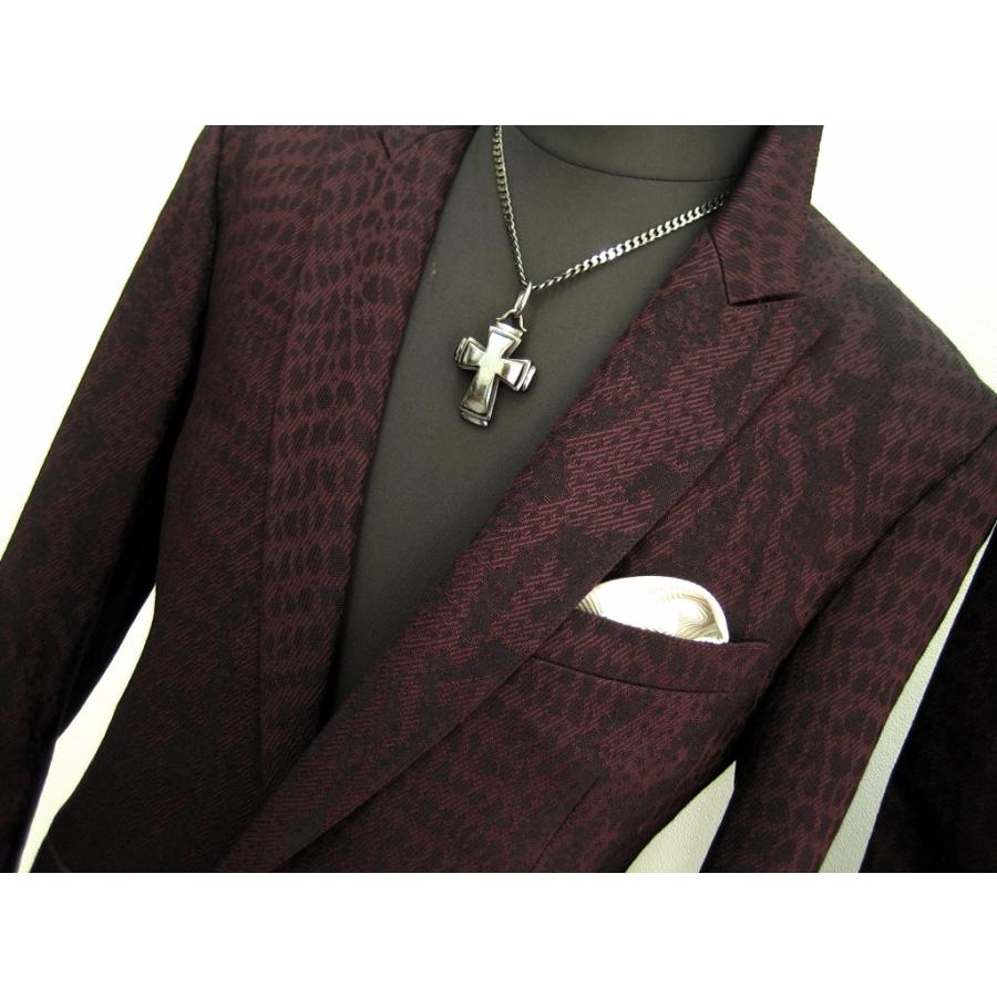 新品未使用タグ付きトルネードマート　クロコダイル柄ライダースジャケット　L TORNADO MART トルネードマート L スーツクロコジャガード