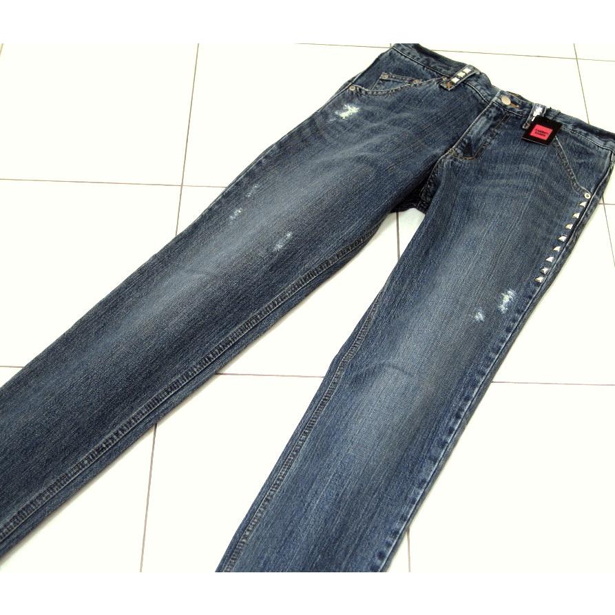 1.8万 新品 L モダンラヴァーズ スキニーデニム スタッズ ネイビー 138 | 