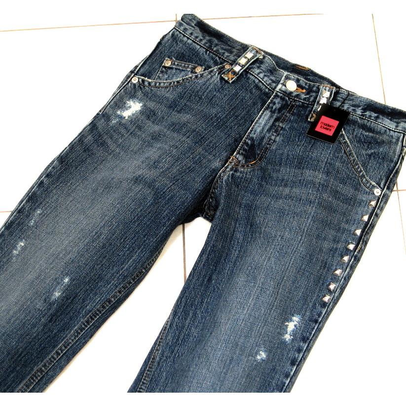 1.8万 新品 L モダンラヴァーズ スキニーデニム スタッズ ネイビー 138 |  | 02