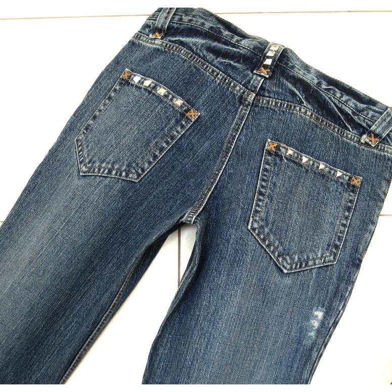 1.8万 新品 L モダンラヴァーズ スキニーデニム スタッズ ネイビー 138 |  | 03