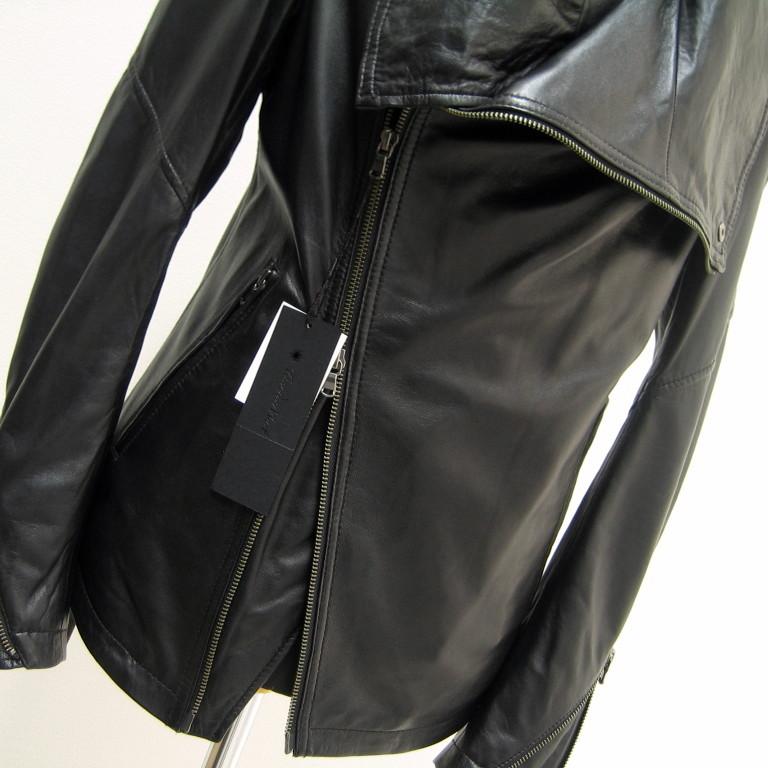 トルネードマート　ラムレザーグローブシープドレープライダースジャケットM 美品】トルネードマート ラムレザーグローブシープドレープ