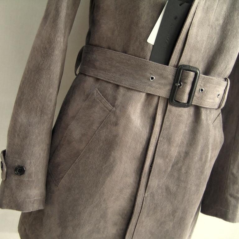 トルネードマート　ライナー付き　マイクロスエードトレンチコート　ブラウン　M TORNADO MART 新品 3.7万 トルネードマート M T/Cスエード返し衿