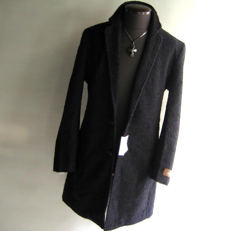 <お値下げ中>HIGH STREET ネイビー系 チェスターコート HIGH STREET（ハイストリート） 5.4万 新品 チェスターコート LL