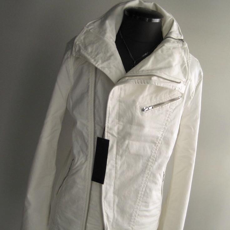 トルネードマート ダブルライダースジャケット ホワイト 白 羊革 LL